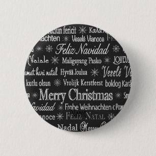 Mehrsprachige Merry Christmas Thunder_Cove Button