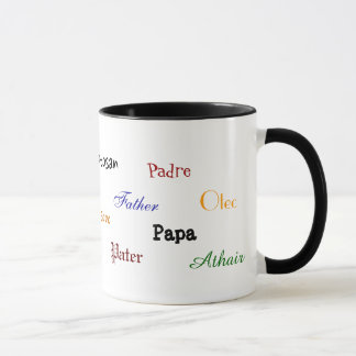 Mehrsprachige Vater-Tasse Tasse