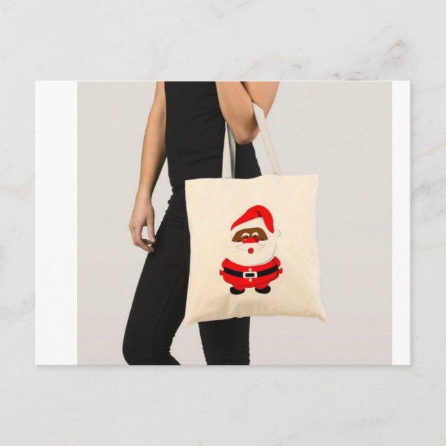 Mehrverwendbare Öko-freundliche Baumwolle-Leinwand Postkarte (Vorderseite)