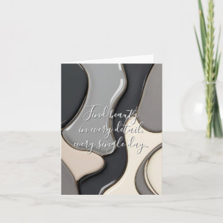 Mehrzweck gefaltete Karte in stylischer Grafik