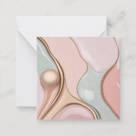 Mehrzweck-Notizkarte in stilvoller Grafik Mitteilungskarte