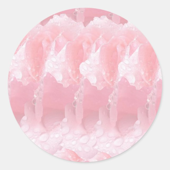 Mehrzweck-Schreib-on-Decorative Papierstapel Runder Aufkleber (Vorderseite)