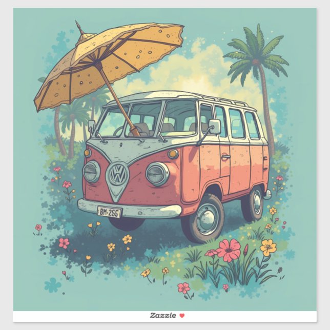 Mehrzweckfahrzeug Aufkleber (Blatt)