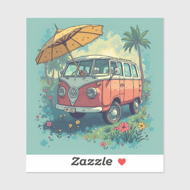 Mehrzweckfahrzeug Aufkleber (Blatt)