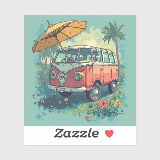 Mehrzweckfahrzeug Aufkleber (Blatt)