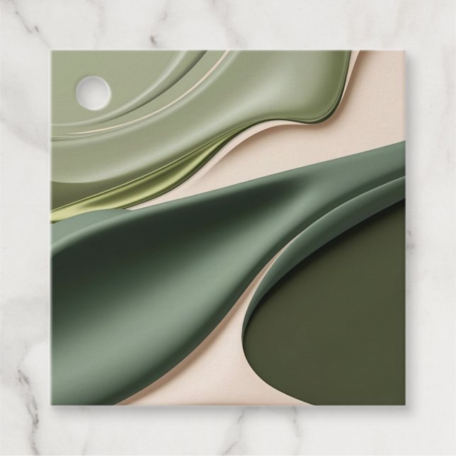 Mehrzweckfavoriten in stylischer Grafik Geschenkanhänger (Vorderseite)