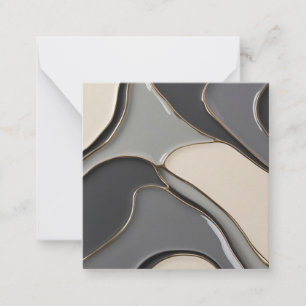 Mehrzweckkarte in stylischer Grafik Mitteilungskarte