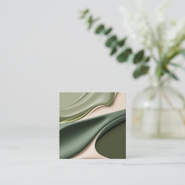 Mehrzweckkarte in stylischer Grafik Mitteilungskarte (Stehend Vorderseite)