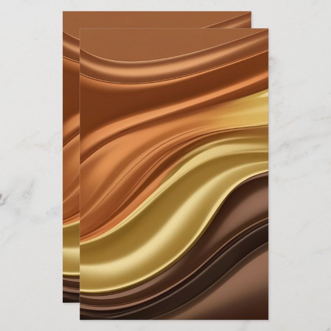 Mehrzweckpapier in stylischer Grafik Briefpapier (Vorne/Hinten)