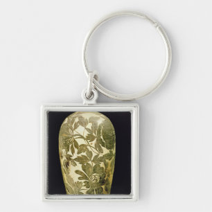 Mei P'ing Vase mit einer schwarzen Schlüsselanhänger