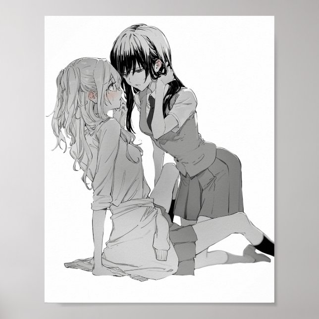 Mei x Yuzu - Citrus Manga Poster (Vorne)