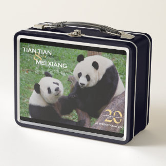 Mei Xiang und Tian Tian - Lunchbox zum 20. Jahrest