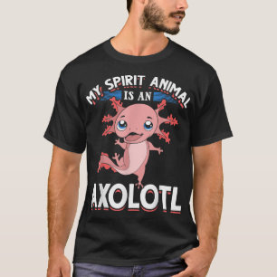 Meican Amphibien Salamander Animal Lover Funny Aol T-Shirt