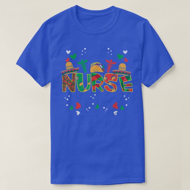 Meican Nurse Cinco De Mayo Nurse Women Scrub Top R (Design vorne)