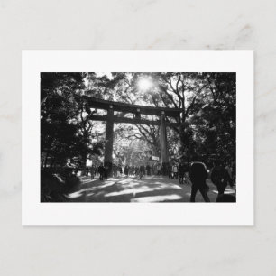 Meiji-Schrein, Tokio, Japan Postkarte