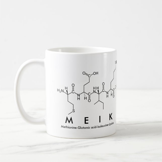 Meik Peptidname Tasse (Links)