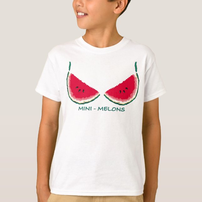 Meilen für Melonen: Mini-Melonen (Kinder) T-Shirt (Vorderseite)