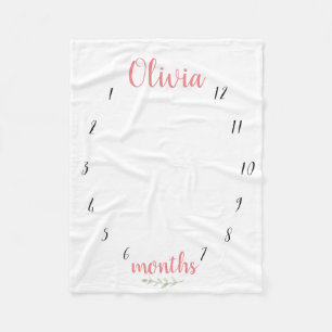 Meilenstein-Decke Fleecedecke