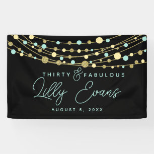 Meilenstein Geburtstagsbanner anpassen, 50. Banner