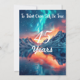 Meilenstein individuell gestalten - an sich selbst einladung