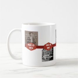 Meilenstein-TasseTimelines der Wendepunkt-5-Step Tasse