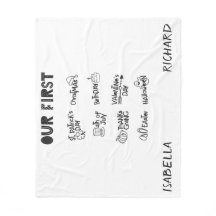 Meilenstein verbindet mein erstes niedliches Holid