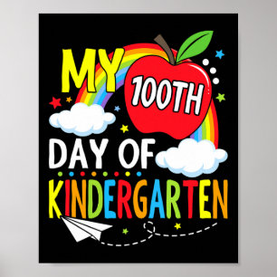 Mein 100. Kindergartentag Kinder Kind 1 Poster
