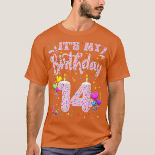 Mein 14. Geburtstag Doughnut Happy 14 Years Old G T-Shirt
