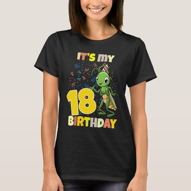 Mein 18-jähriger Grasshopper T-Shirt (Vorderseite)