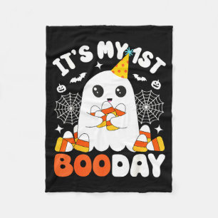 Mein 1. Boo-Tag ist da, lustiger Halloween-Geist 1 Fleecedecke