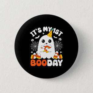 Mein 1. Boo-Tag ist, Lustiger Halloween-Geist 1. G Button