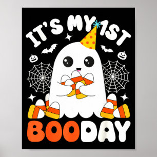 Mein 1. Boo-Tag ist, Lustiger Halloween-Geist 1. G Poster