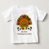 Mein 1. Erntedank Niedlich Türkei T - Shirt