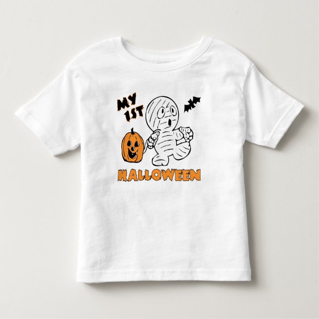 Mein 1. erster Halloween-Kleinkind-T - Shirt (Vorderseite)