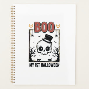 Mein 1. Halloween-Baby-Totenkopf-Vintage-Gravur-Sh Planer