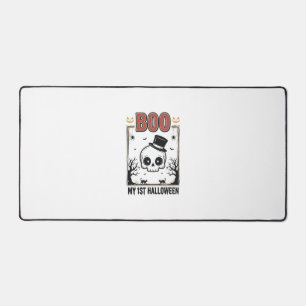 Mein 1. Halloween-Baby-Totenkopf-Vintage-Gravur-Sh Schreibtischunterlage