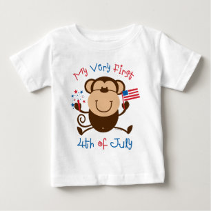 Mein 1. Junge Affe Säugling T - Shirt