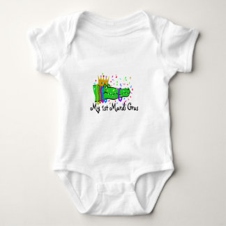 Mein 1. Karneval-Alligator Baby Strampler