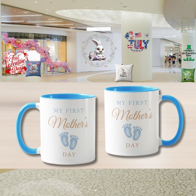Mein 1. Muttertag "Garten der Liebe" Tasse (Von Creator hochgeladen)