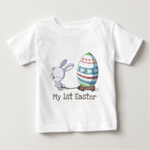 Mein 1. Ostersonnenstrabbit Pullley Baby T-shirt