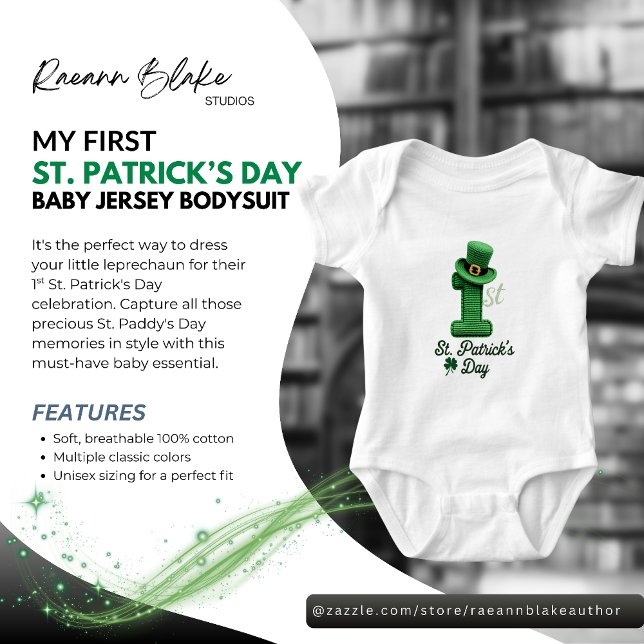 Mein 1. St. Patrick's Day Baby-Body Strampler (Von Creator hochgeladen)