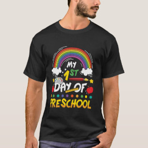 Mein 1. Tag im Kindergarten Glücklicher erster Sch T-Shirt