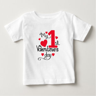 Mein 1. Valentinstag Baby T-shirt