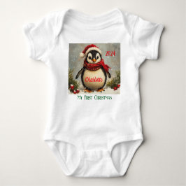 Mein 1. Weihnachten, individuelles Baby-Geschenk,  Baby Strampler