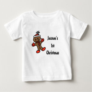 Mein 1. Weihnachtsgingerbrot Baby T - Shirt