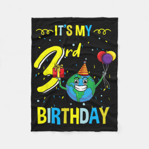 Mein 3. Geburtstag Fleecedecke