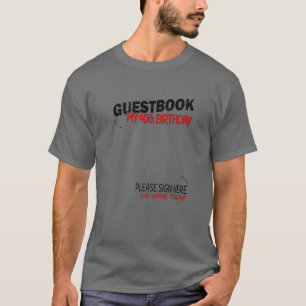 Mein 40. Geburtstagsgast-Buch 40 Jahre alt T-Shirt
