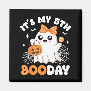 Mein 5. Boo-Tag ist heute, lustiger Halloween-Geis Magnet