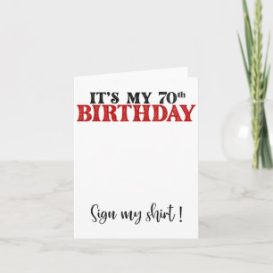 Mein 70. Geburtstag, Niedlich 70 Jahre alte Frauen Karte