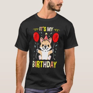Mein 7. Geburtstag Corgi Besitzer T-Shirt